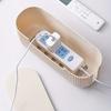 Kabelaufbewahrungsbox Desktop-Steckdosenleisten-Aufbewahrungsbox Staubdichte Steckdosen-Aufbewahrungsbox Home Wire Case Kabelmanagement Kabel-Organizer