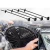 2/3/4 Set Transmission Coolers Mounting Tie Strap Plastic Automotive Radiator Fan Mount Zip Ties Clips Easy Installation