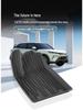 Eco-friendly TPE Floor and Seat Back Mats for 2024-2025 BYD Yuan UP, Including Trunk Mat