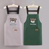 Waterproof Kitchen Apron Oil Proof Restaurant Uniform Durable Cartoon Cook Apron  Kitchen Use