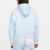 (WMNS) Air Jordan Funny Pattern Knit Short Pullover Hoodie Light Blue Women's DD9296-438