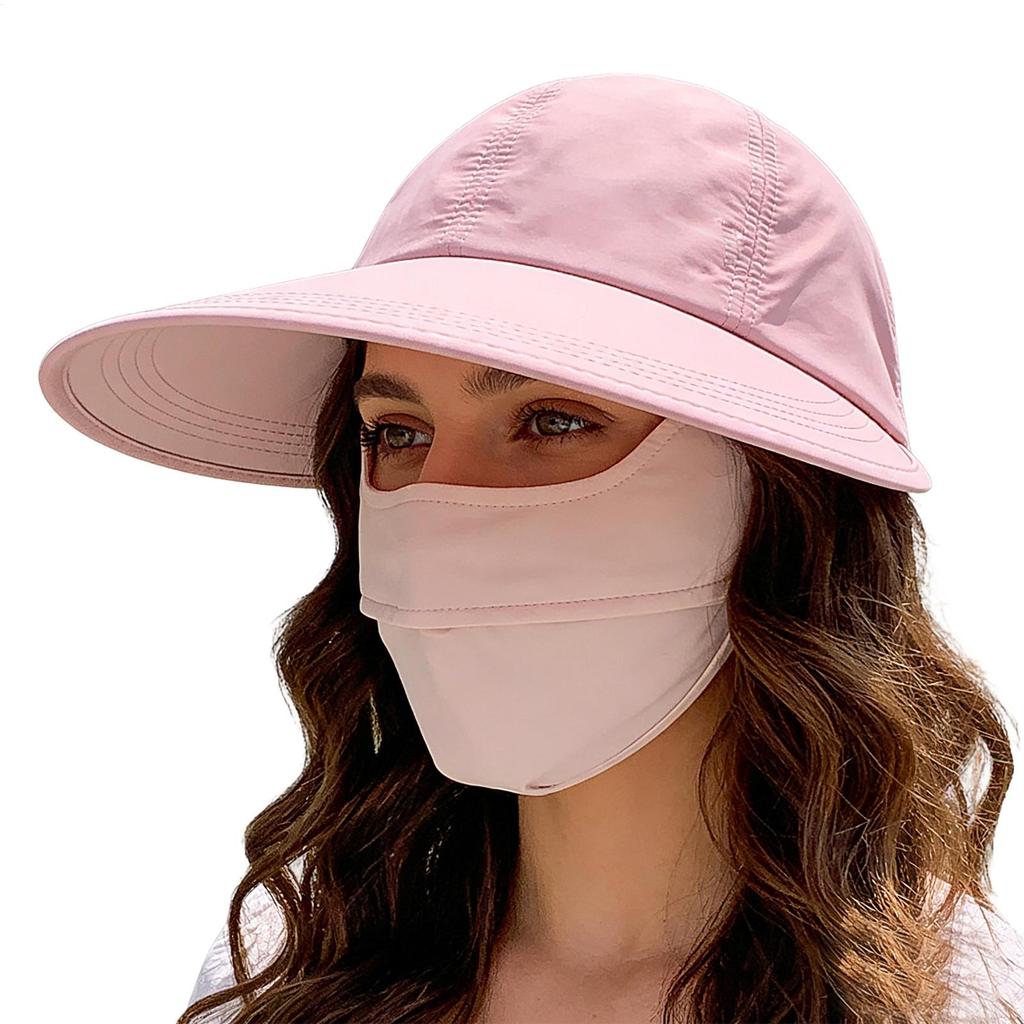 UV Hat Sunshade Hat Lightweight Breathable Quick Drying Summer With Ponytail Female Duck Tongue Caps for Hiking Climbing Cycling