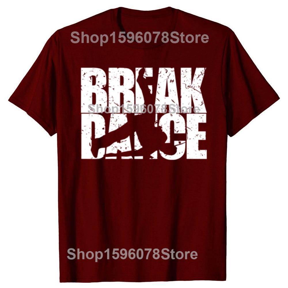 Novelty Break Dance T Shirts Hip Hop Retro Breakdance Graphic Streetwear Man T-shirt Short Sleeve Harajuku Y2k Women Tshirt