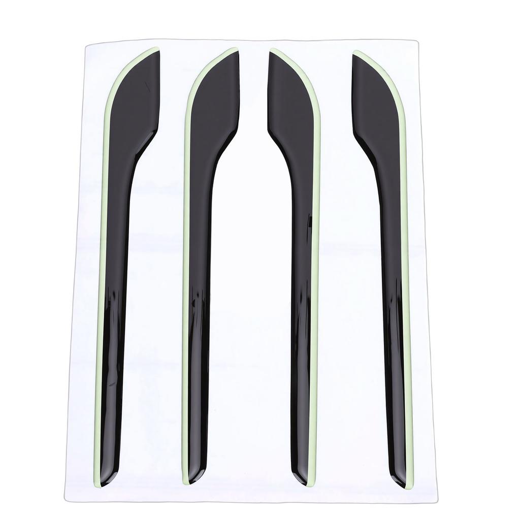 4PCS Door Handle Luminous Sticker Anti Scratch Stylish Car Door Handle Protector Replacement for Model Y 3