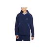 Nike Solid Color Pullover Fleece Hoodie Men Tops Navy-Blue CU4364-410