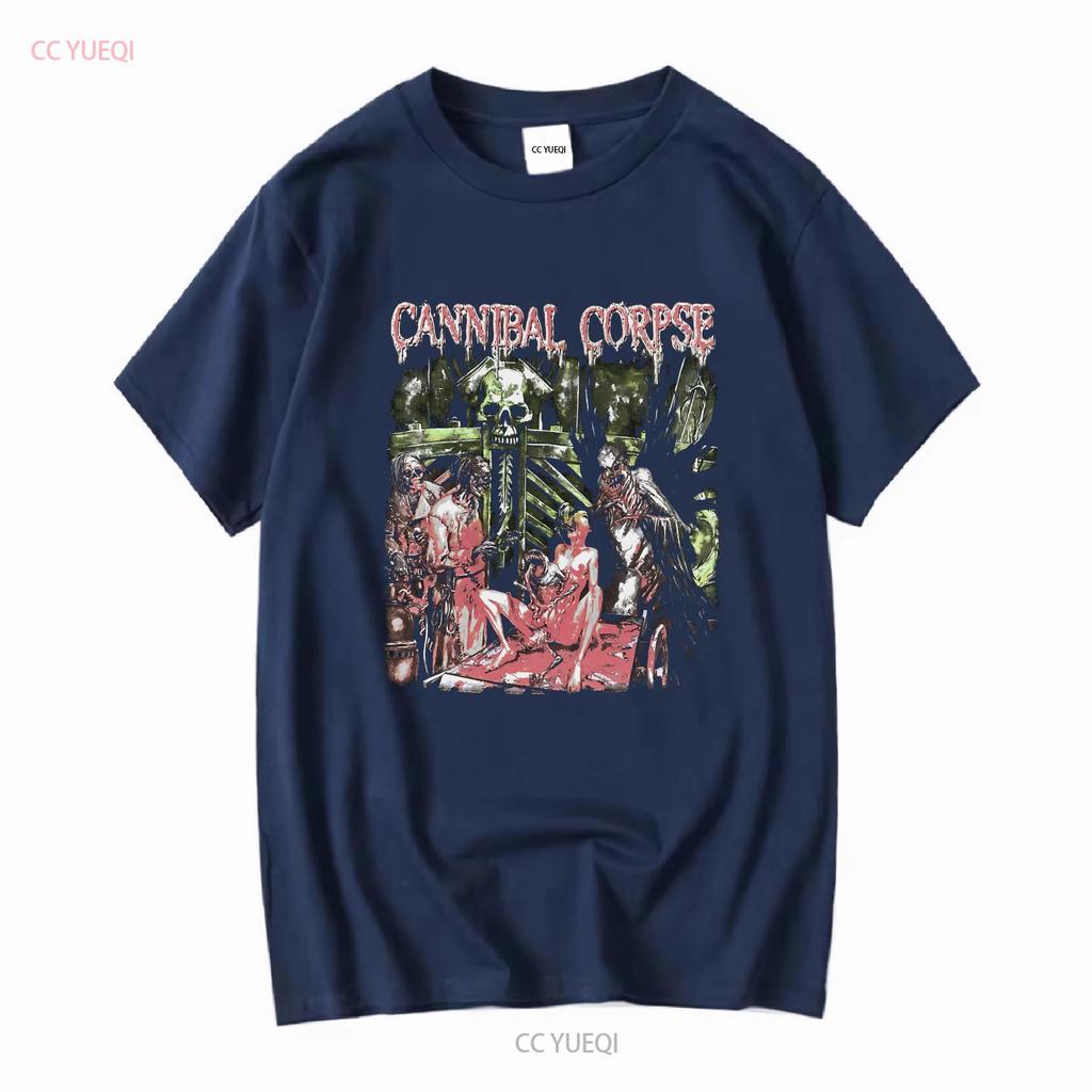 CANNIBAL CORPSE THE WRETCHED SPAWN NEW Band Merch Black T shirt long or short sleeves vintage Washed designer clothes Slightly