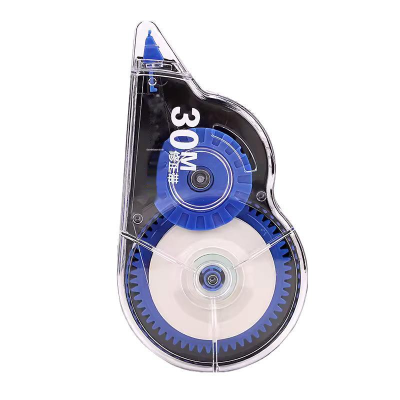 High-Capacity Correction Tape for Students with Smooth, Transparent Film