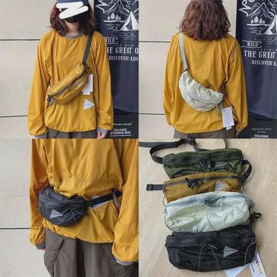 Ultra-Thin 3m Reflective Waterproof DuPont Nylon Plaid Waist and Chest Bag