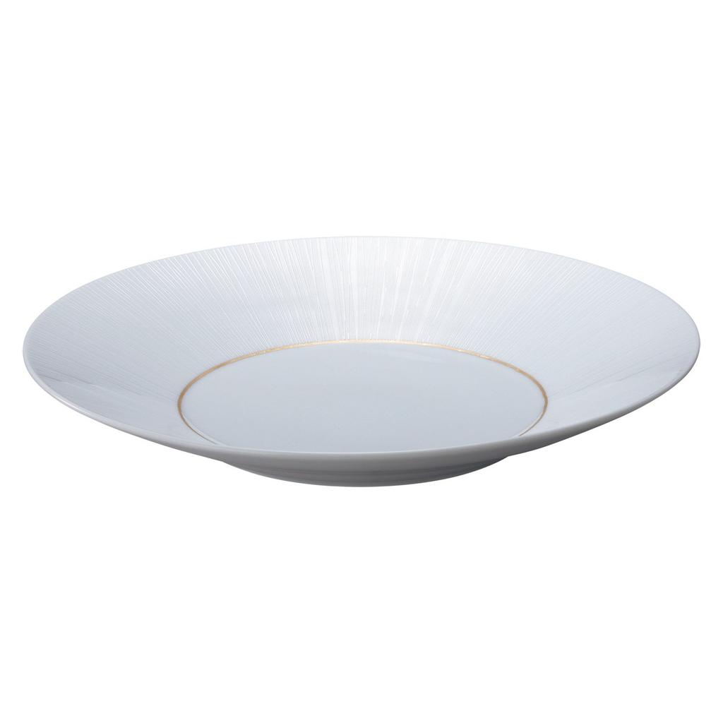Noritake Deep Plate, 27.5cm, 1140cc, Neige Fine Porcelain, T5516A/1642
