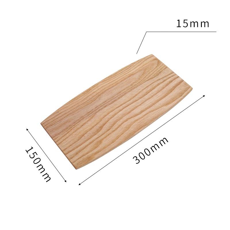 1PC Black Walnut Coffee Utensils Tray Wooden Afternoon Tea Dessert Tray Solid Wood Tea Set Household Natural Materials