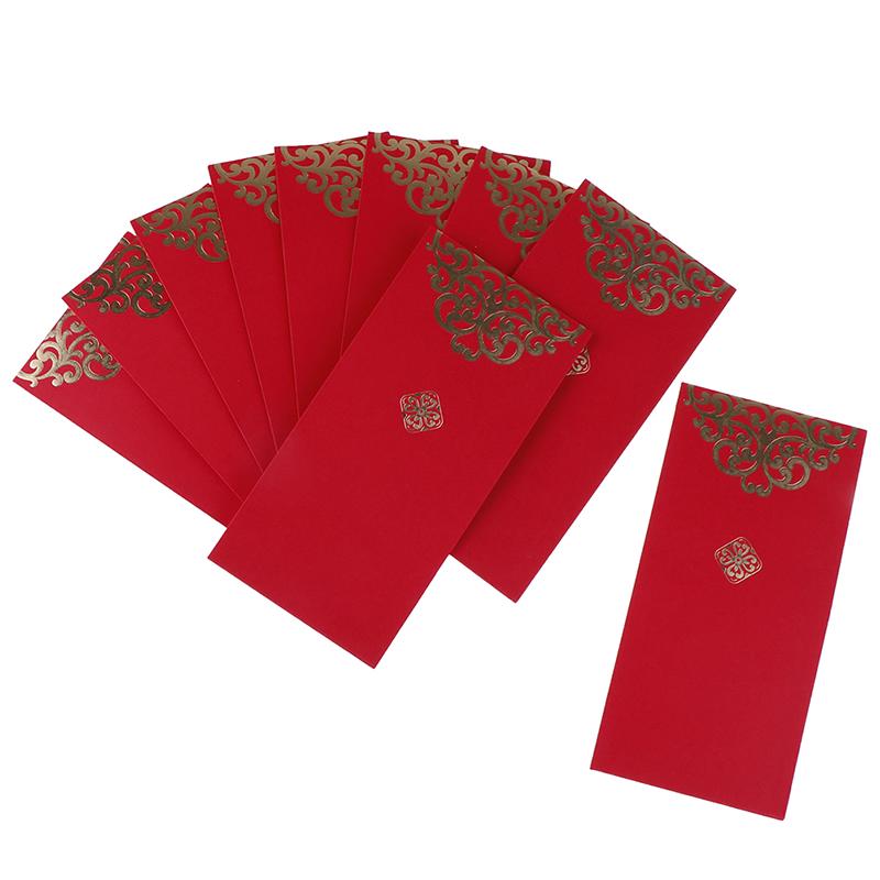 10Pcs  Year Wedding Red Envelope Rat Year Chinese Spring Festival Lucky Bag