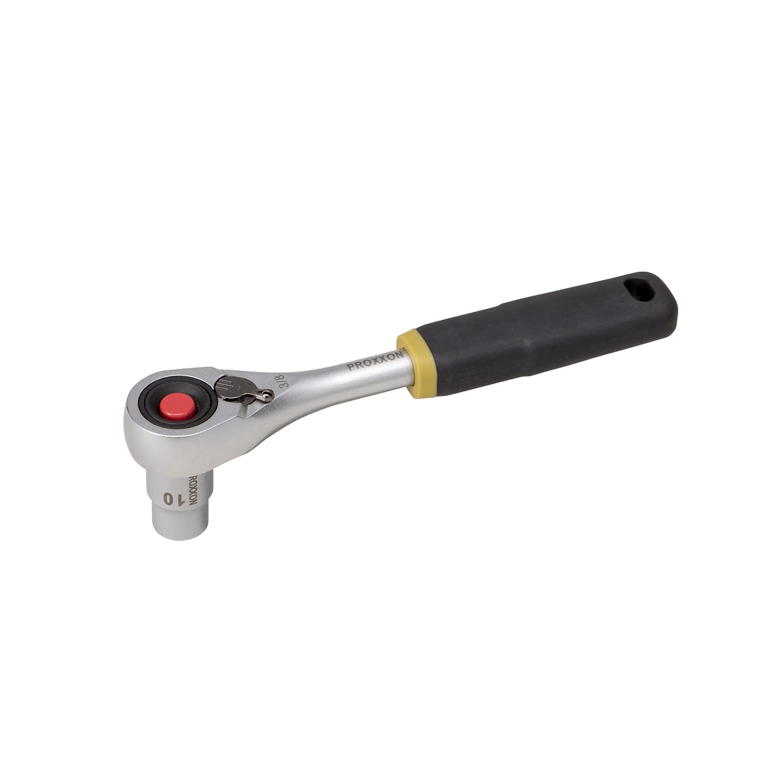 

PROXXON Compact Ratchet inch with Push Lightweight Laser Marking for Easy Size Assessment 3/8 (9.5 mm) Release, 160g, 2-Year Warranty,