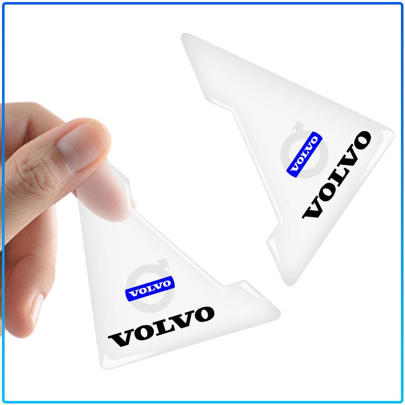 2Pcs Transparent Car Door Corner Cover Anti-Scratch Protection Sticker For Volvo XC60 XC90 S60 S80 S40 V40 V60 V70 V50 XC70