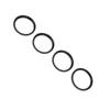 Nahaufnahmefilter-Set, 4-in-1, +1, +2, +4, +10, Makro-Objektivfilter, optisches Glas, mit Aufbewahrungstasche für die Kamera