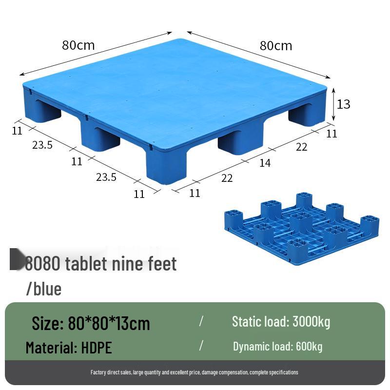 Moisture-Proof Pallet Floor Mat for Warehouses and Supermarkets