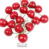 50pcs Artificial Cherries Bubble Cherry Fruits Wedding Home Decoration Photography Props
