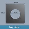 86Type Cable Socket Panel With Outlet Hole Decorative Cover Cable Organizer Storage  Office