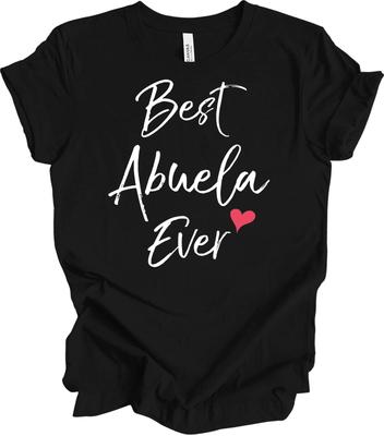 Beste Oma aller Zeiten T-Shirt - Minimalistisches Herz Spanisches Oma Geschenk T-Shirt
