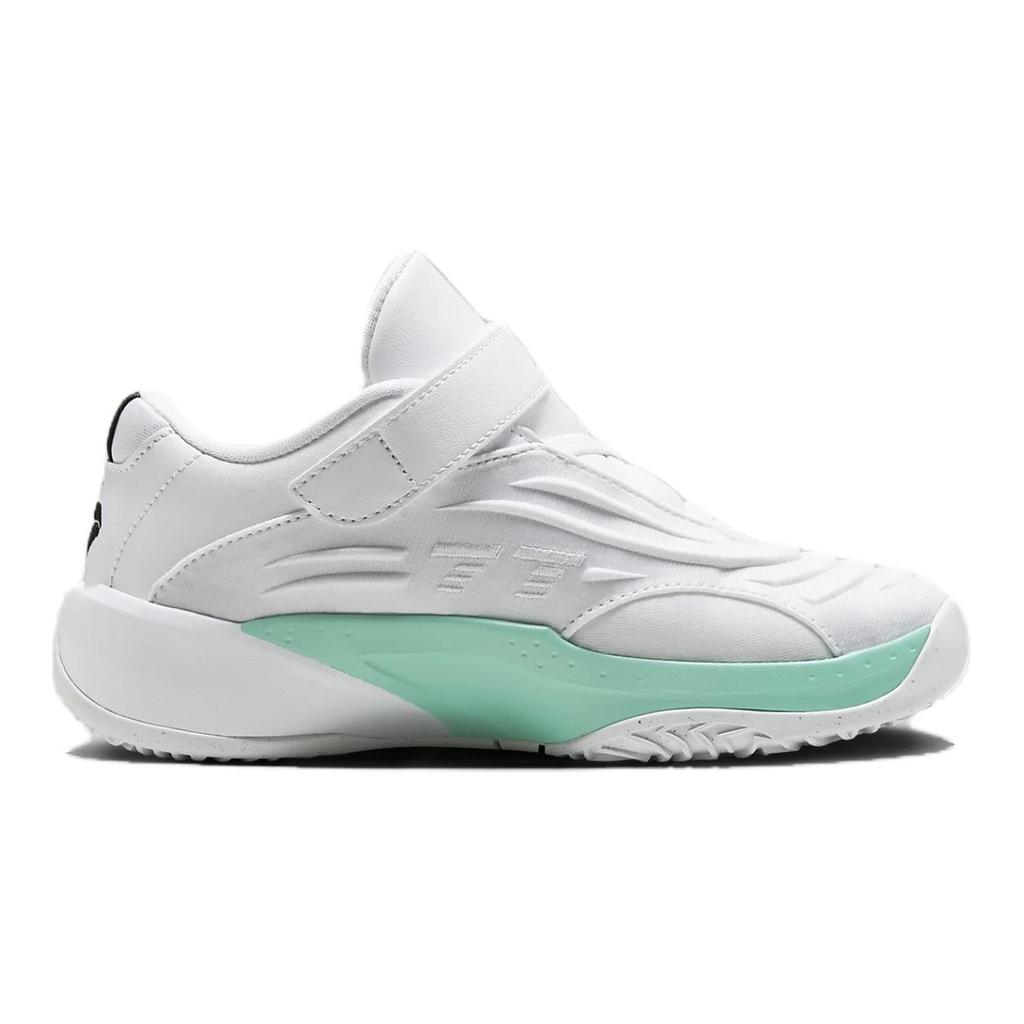 Air Jordan Luka 3 PS Photo Finish Kids Sneakers White Black Volt-Glow HQ5059-107