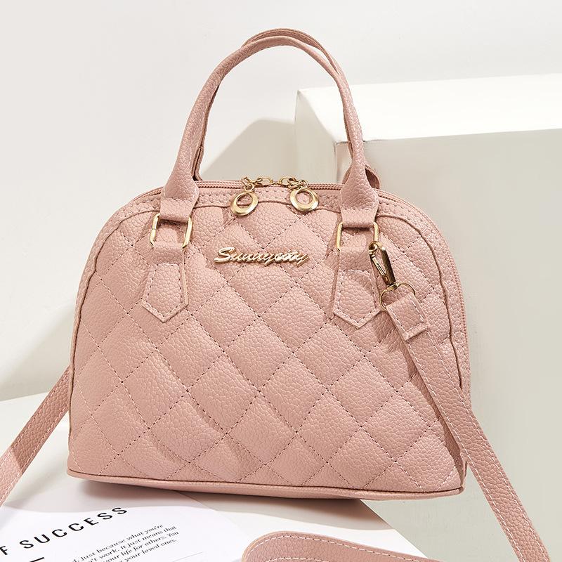 Autumn New Diamond Single Shoulder Women's Bag Temperament Small Bag Women's Bag Versatile Texture Single Shoulder Messenger Bag