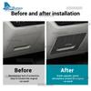 Real Soft Carbon Fiber Sticker For Kia Sportage NQ5 2022 2023 2024 2025 LHD RHD Car Fuel Box Panel Trim Interior Accessories