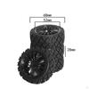 4 Pieces Tires Set 1/10 RC Rally Car Universal Upgrade Professional for XV01 XV02 DIY Modified