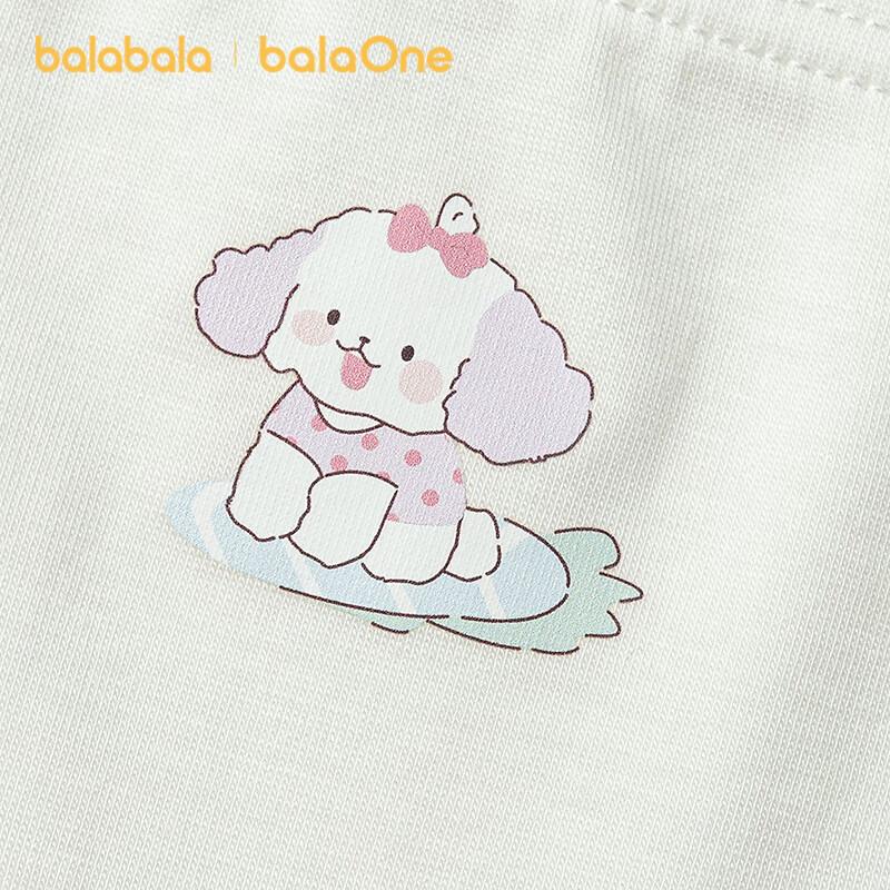 Balabala Girls' Cartoon Boxer Briefs 5-Pack