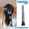 Adorable Butterfly Hair Accessories Set for Girls - Includes Braided Twists, Rubber Bands, and Bow Headbands