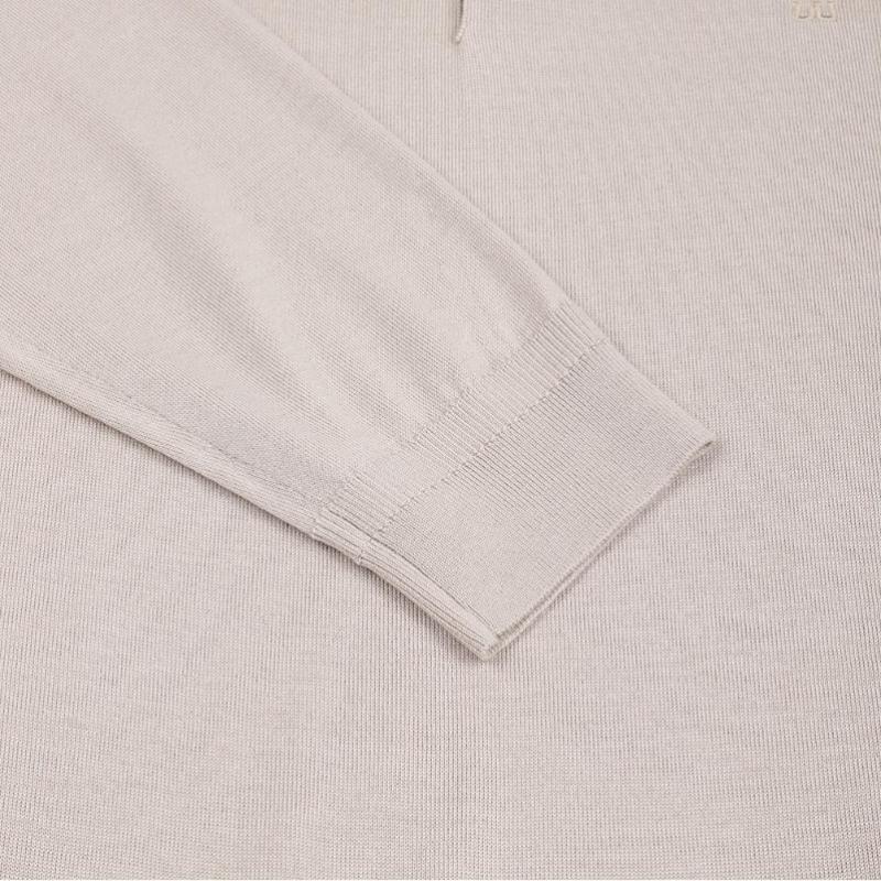 Daks 26 Ss Viscose Blend Plain Collar Knit Dmp1swtl102i1