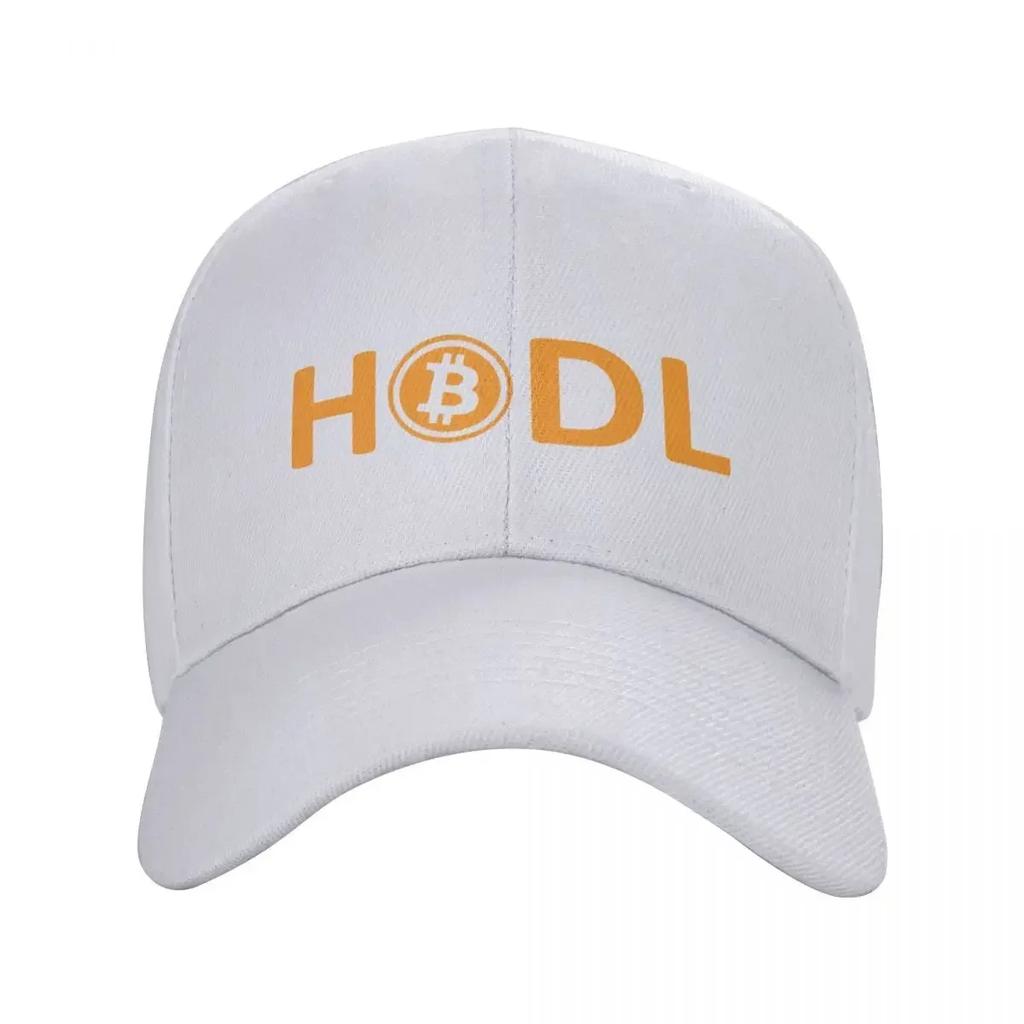 Fashion Bitcoin Hodl Baseball Cap for Men Women Breathable Crypto Currency Blockchain Dad Hat Summer Hats Outdoor Snapback Caps