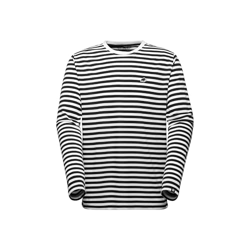 Mammut Stripe Long Sleeve Asian Fit AF 1016-01820 Black-White