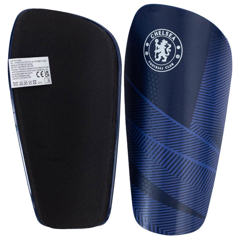Chelsea FC Childrens/Kids Fuse Slip-In Shin Guards