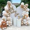 2er-Set Ballonständer-Bogenrahmen, frei biegsamer Ballonständer mit Basisset für Hochzeiten, Kindergeburtstage, Babypartys und Dekorationen