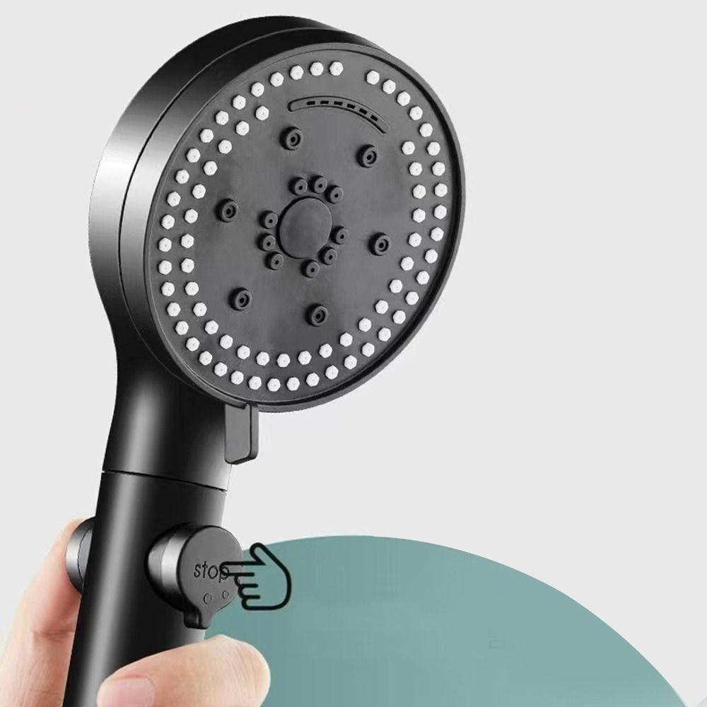 8 Spray Mode Shower Head ABS Shower Sprayer Portable Shower Sprinkler Bathroom