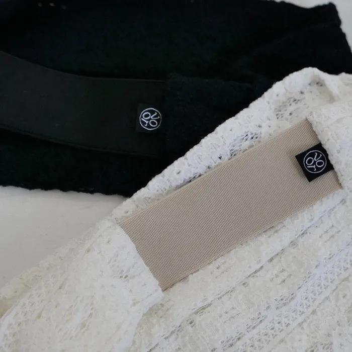 Lace Flower Hair Band_Ivory