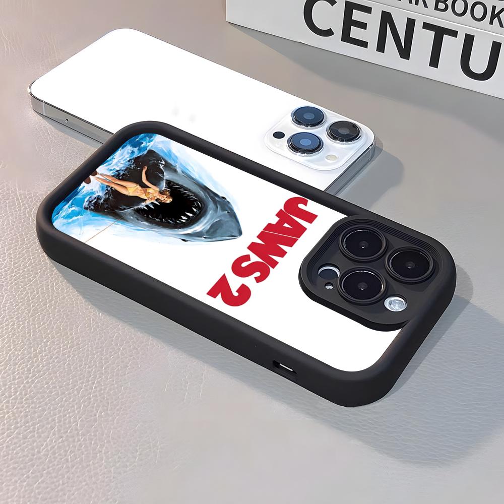 Film Movie J-Jaws Phone Case For IPhone 17 Air 16 E 15 14 Plus 13 12 11 Pro Max Silicone Soft Case