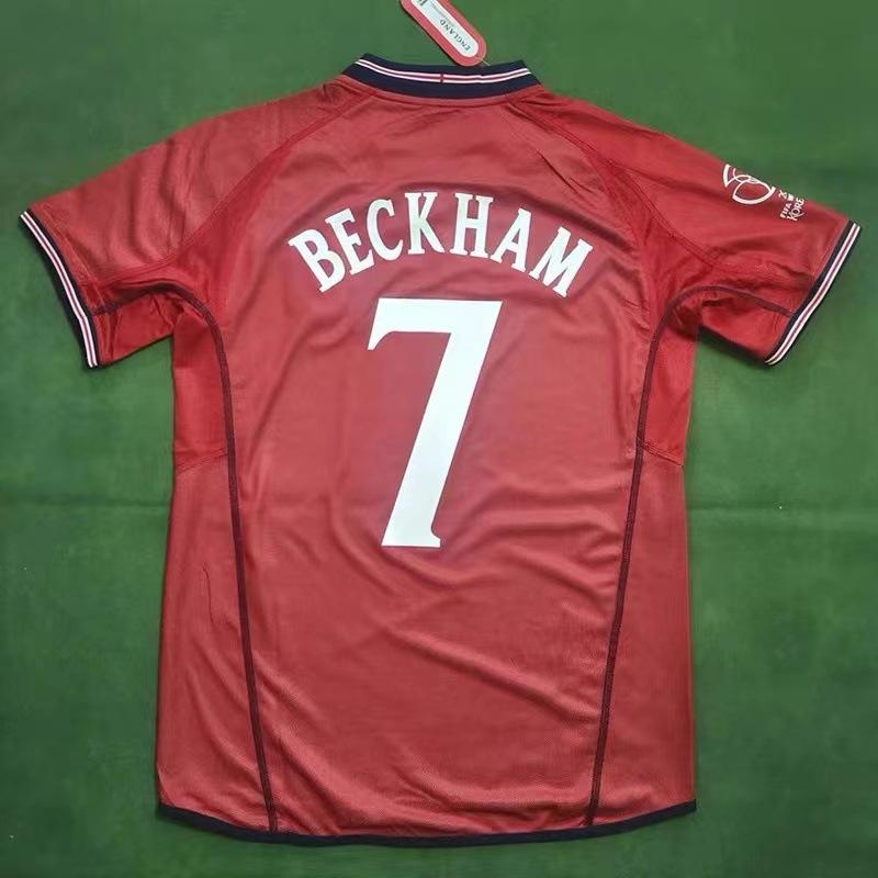 Vintage Jersey Football Uniform Classic Henry AC Ronaldo Rolca Beckham Jersey