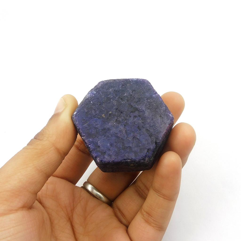 627.45 Ct Natural Blue Sapphire Uncut Rough CERTIFIED Loose Gemstone
