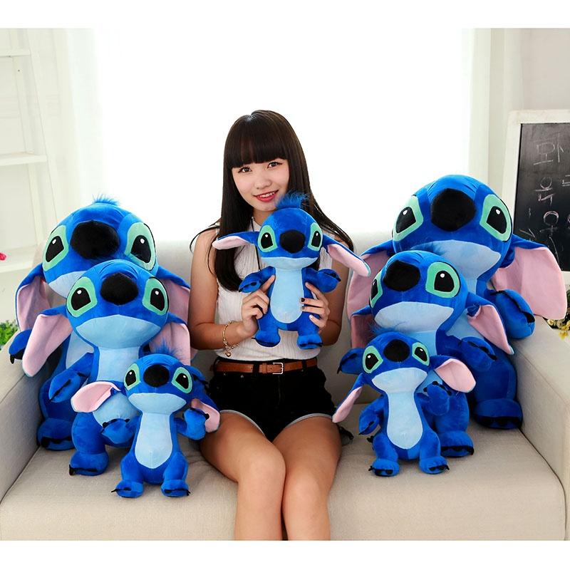 Cute Lilo Stitch Plush Toy Stuffed Doll Pillow Valentine Gift