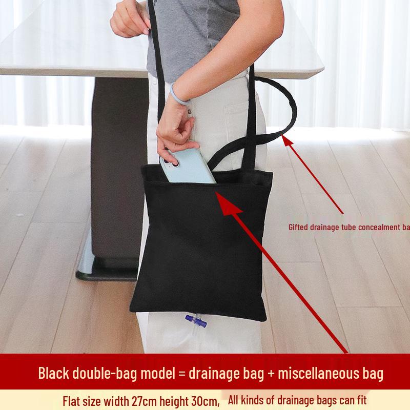 Antibacterial Concealed Drainage Fanny Pack for Catheter and Bile Duct Fixation