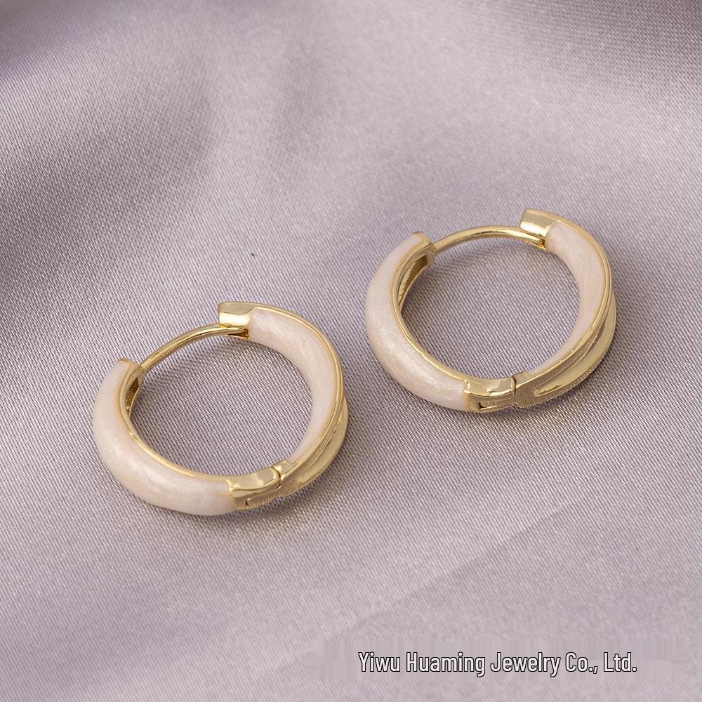 

925 Sterling Silver Korean Dangle Stud Earrings for Women - Niche High-End Cross-Border Fashion Jewelry