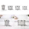 Fine Mesh Seasoning Ball Strainer Stainless Steel Spice Basket Kitchen Tea Infuser for Loose Leaf