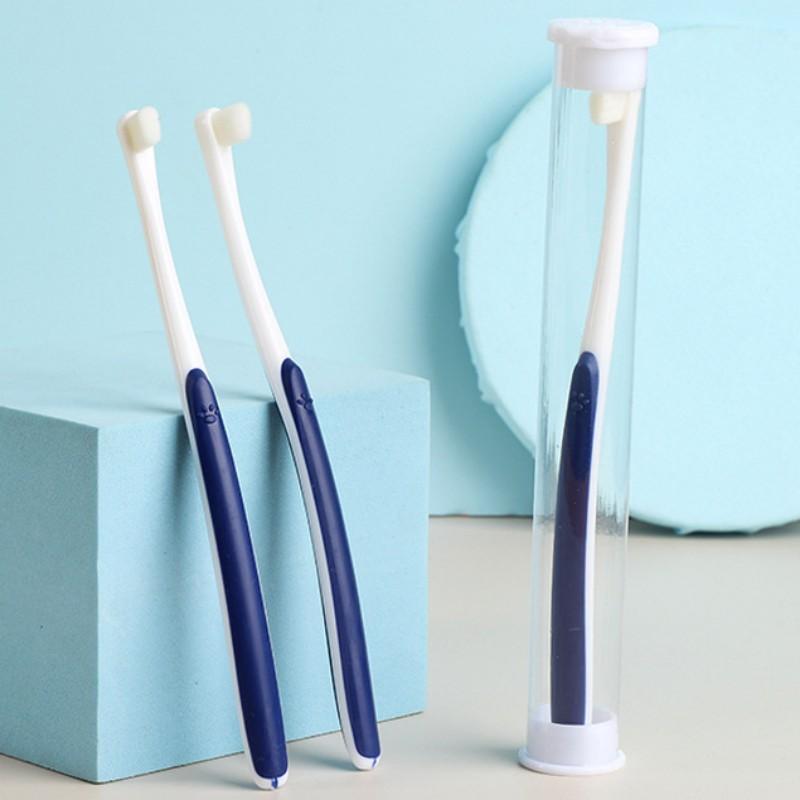 Dog Toothbrush Small Head Pet Toothbrush Soft Hair Tooth Brush for Dog Teeth Cleaning Oral Care Brush for Dogs Mouth Cleaning