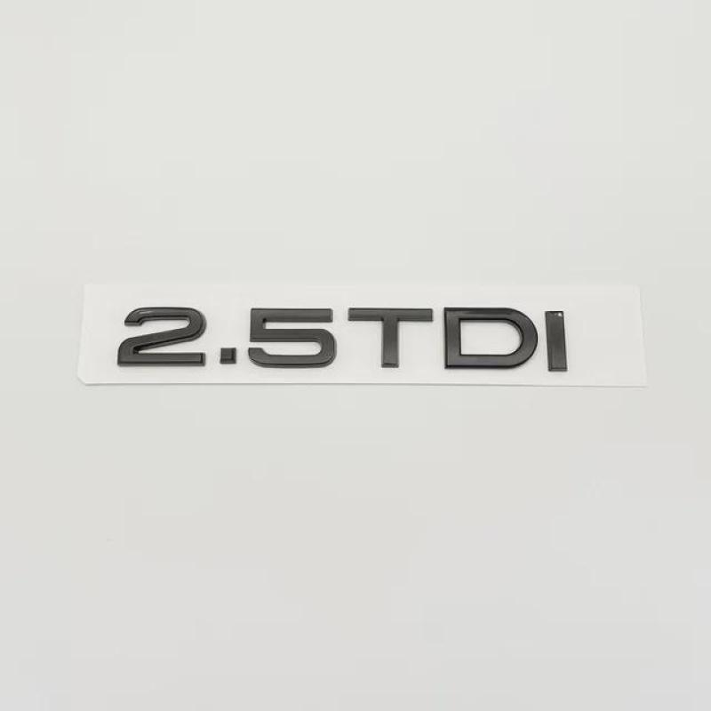 

3D буквы ABS 2.0TDI 2.5TDI 3.0TDI 35TDI 40TDI 45TDI 50TDI эмблема для A1 A3 A4 A5 A6 A7 A8 Q2 Q3 Q5 Q7 наклейка на багажник автомобиля glossy black 2.5TDI