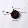 Luminous Wall Clock Modern Design Easy to Install Battery Powered Silent Decorative 3D