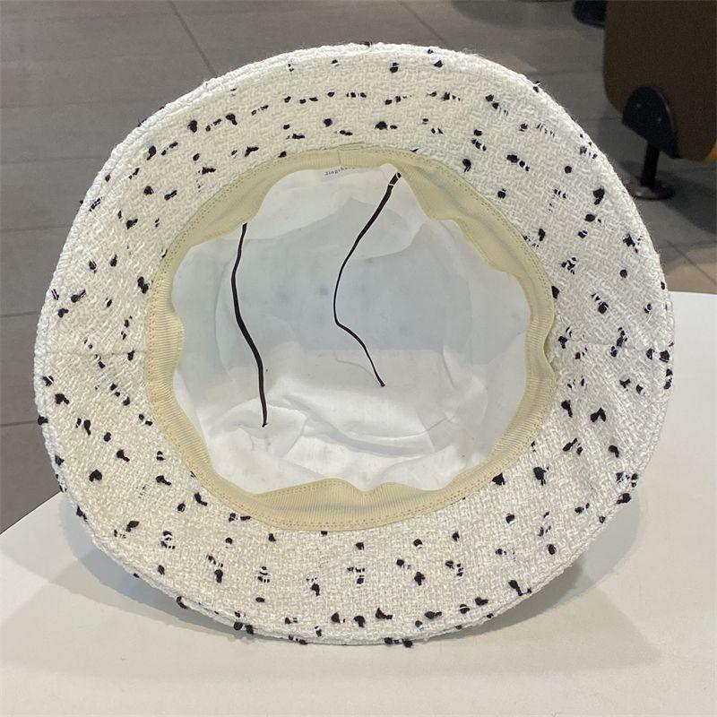 Printemps et Automne Nouveau Chapeau Bassin Femme Nœud Chapeau Bob Décontracté Chapeau Pare-soleil d'Extérieur