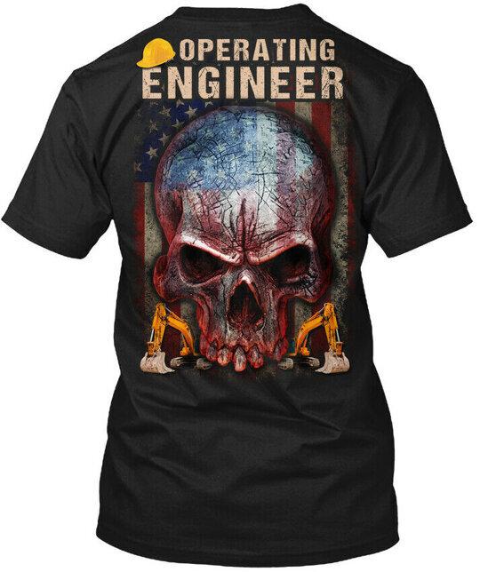 Забавная футболка  Operating Engineer - Tee Tee  Сделано в США Размеры от S до 5XL S