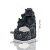 Durability Resins Aquariums Decoration with Sandfall Effect for Easy Installation In Homes or Office Setting