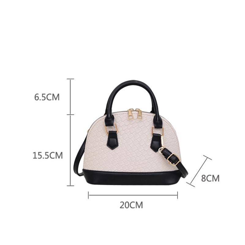 Yogodlns Women Shell Crossbody Bag New Trendy Retro Shoulder Handbag Simple Stylish Casual Commuter Purse