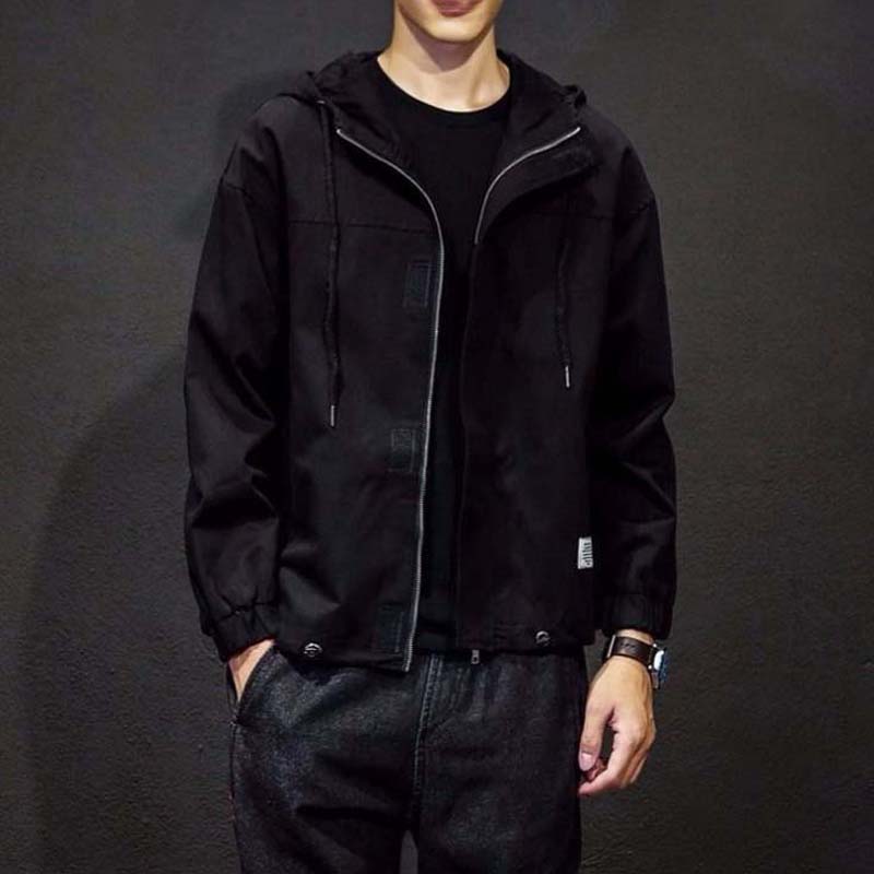 Men Fall and Winter Jacket Fitted Jacket Male Work Loose Retro Coat Jacket